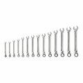 Tekton Reversible 12-Point Ratcheting Combination Wrench Set, 14-Piece 6-19 mm WRC94002
